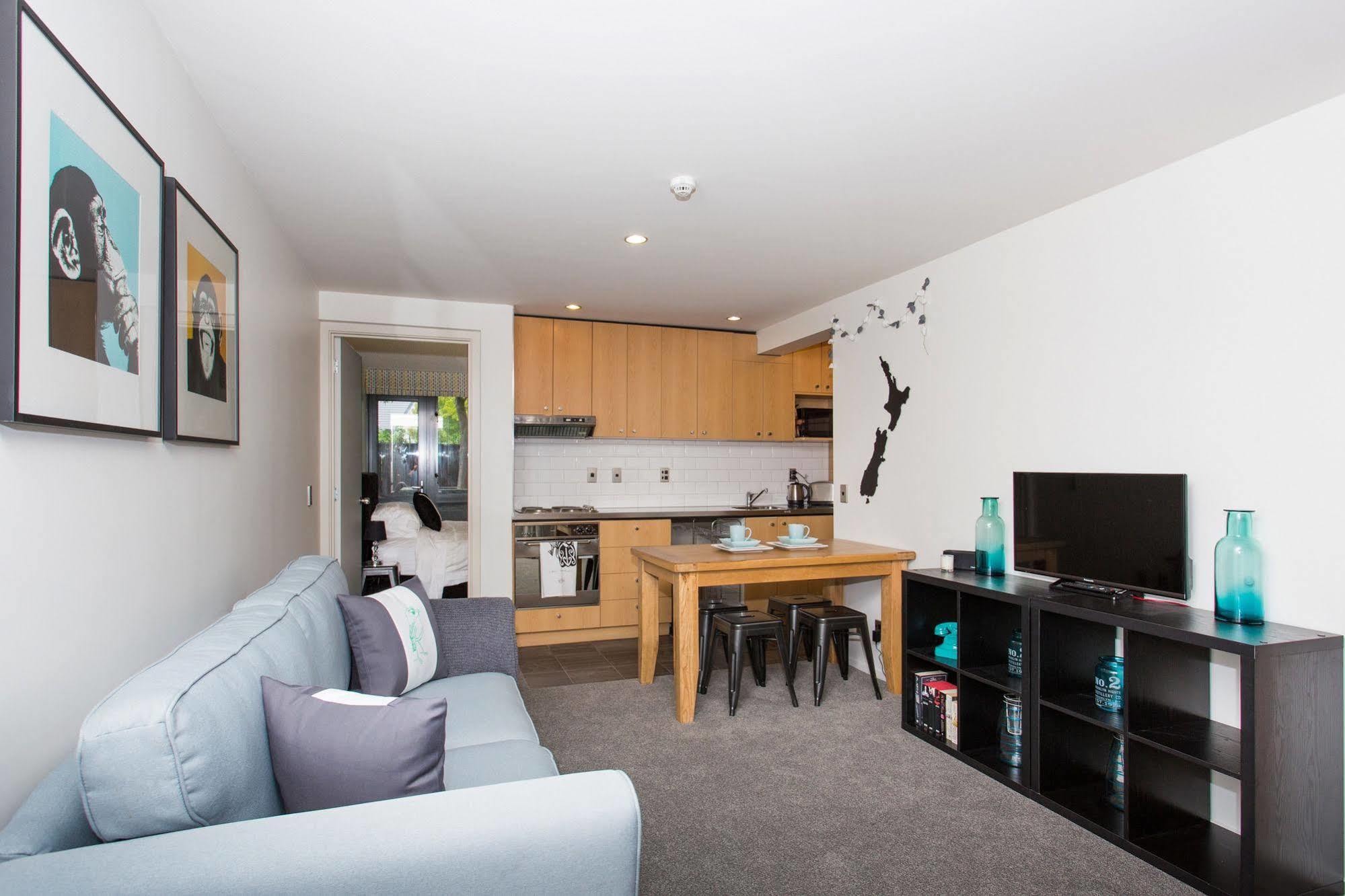 Snug In The City Apartment Christchurch Dış mekan fotoğraf